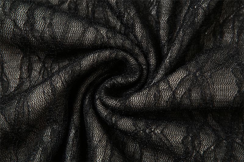 Lace gloves sweetheart neck backless tube midi dress - View 7