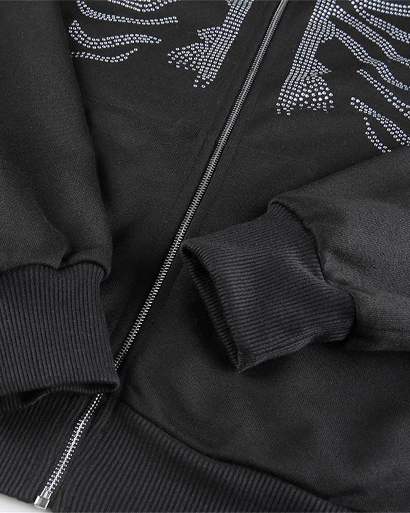 Every Breath Zip Jacket - Fashionpara