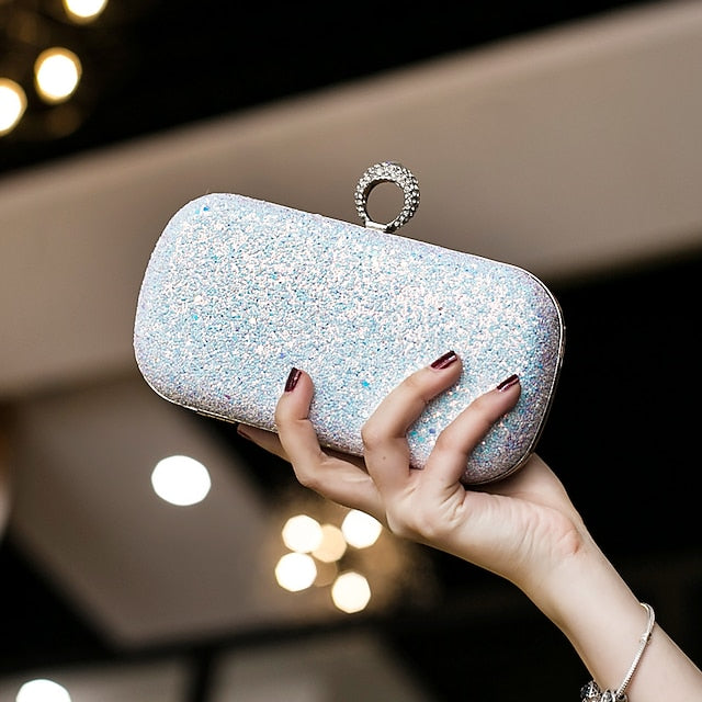 Wristlet Leather PU Bags Clutch Evening Bag