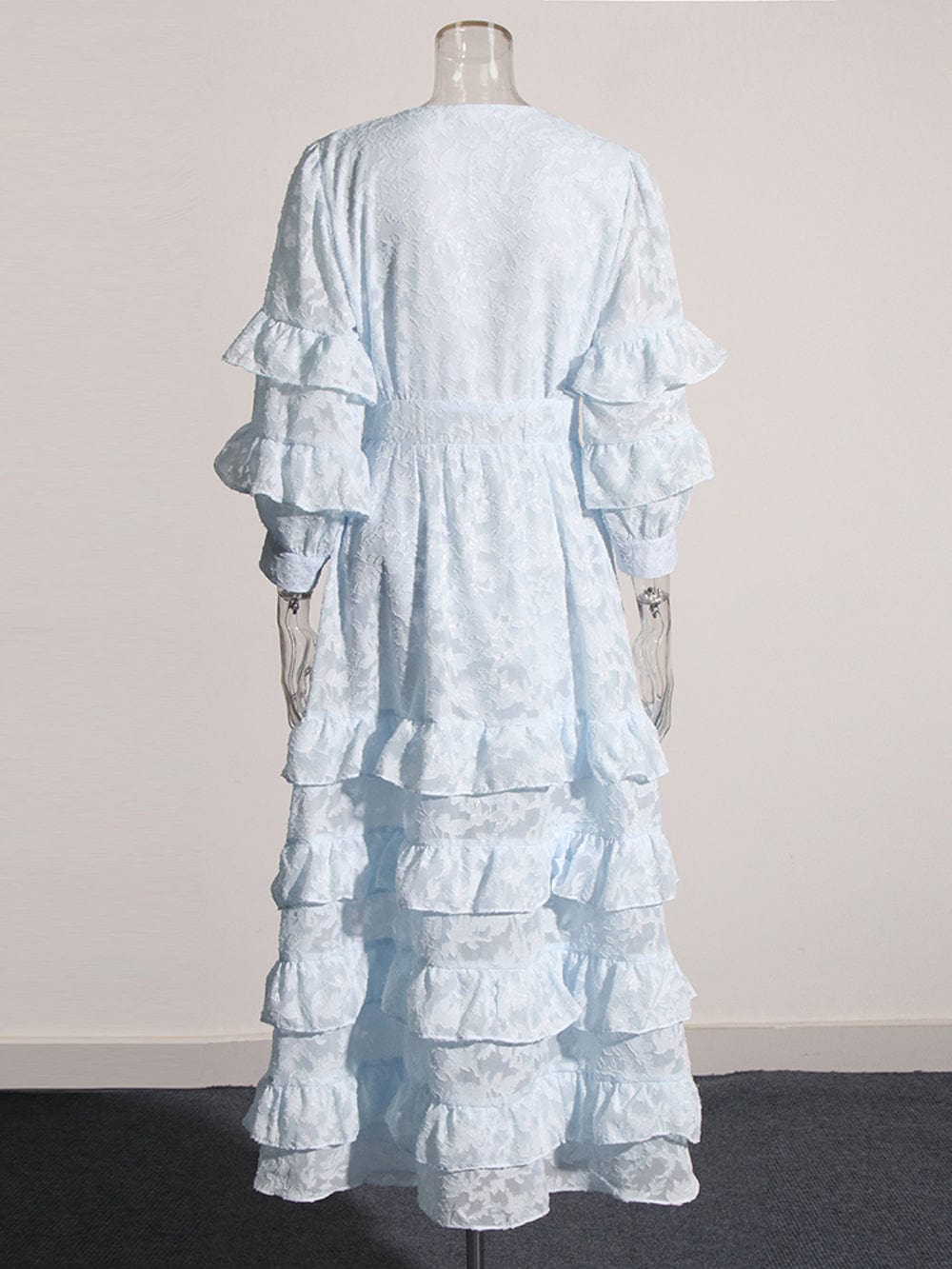 Ruffle Midi Dress - Fashionpara