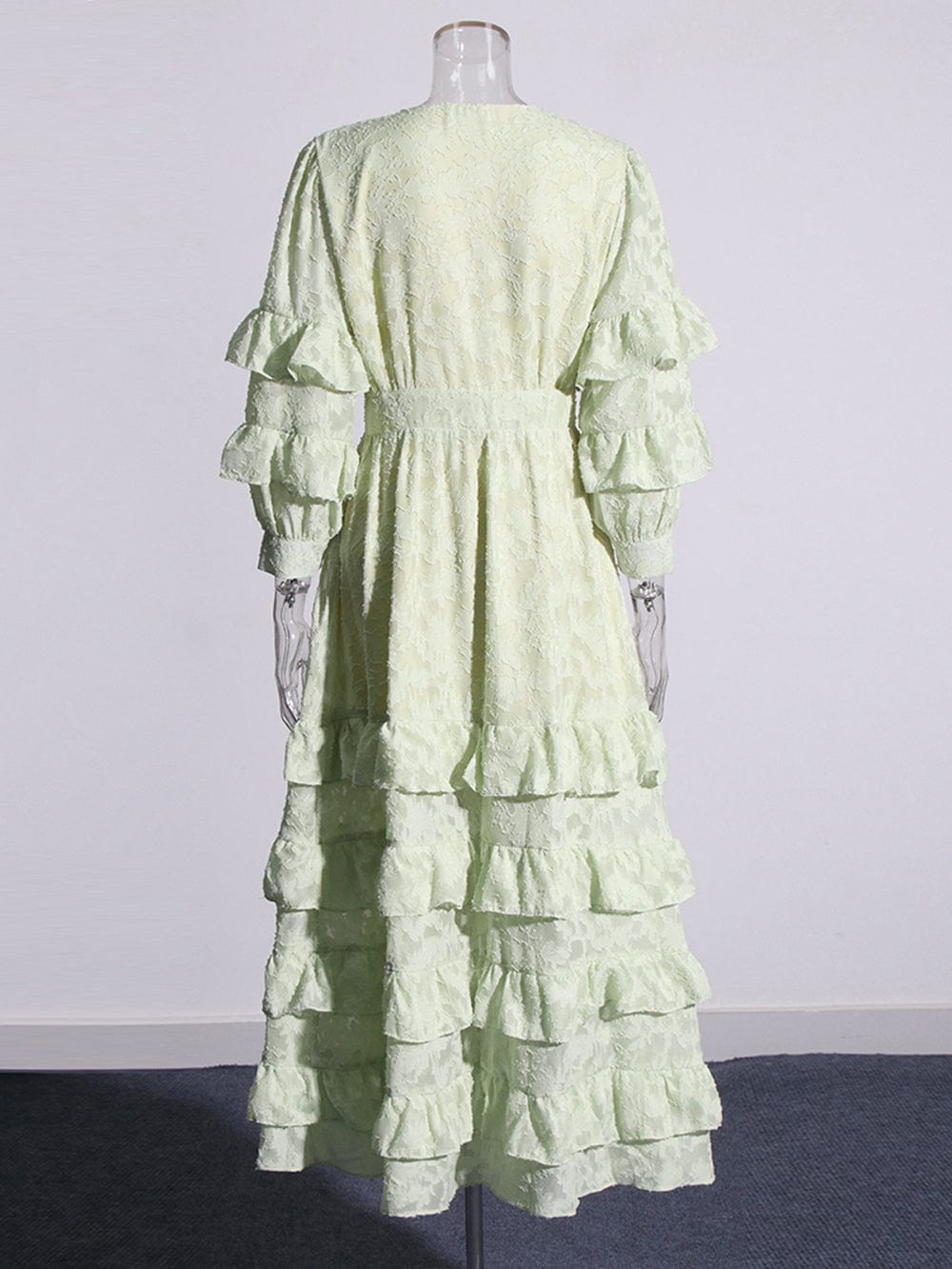 Ruffle Midi Dress - Fashionpara