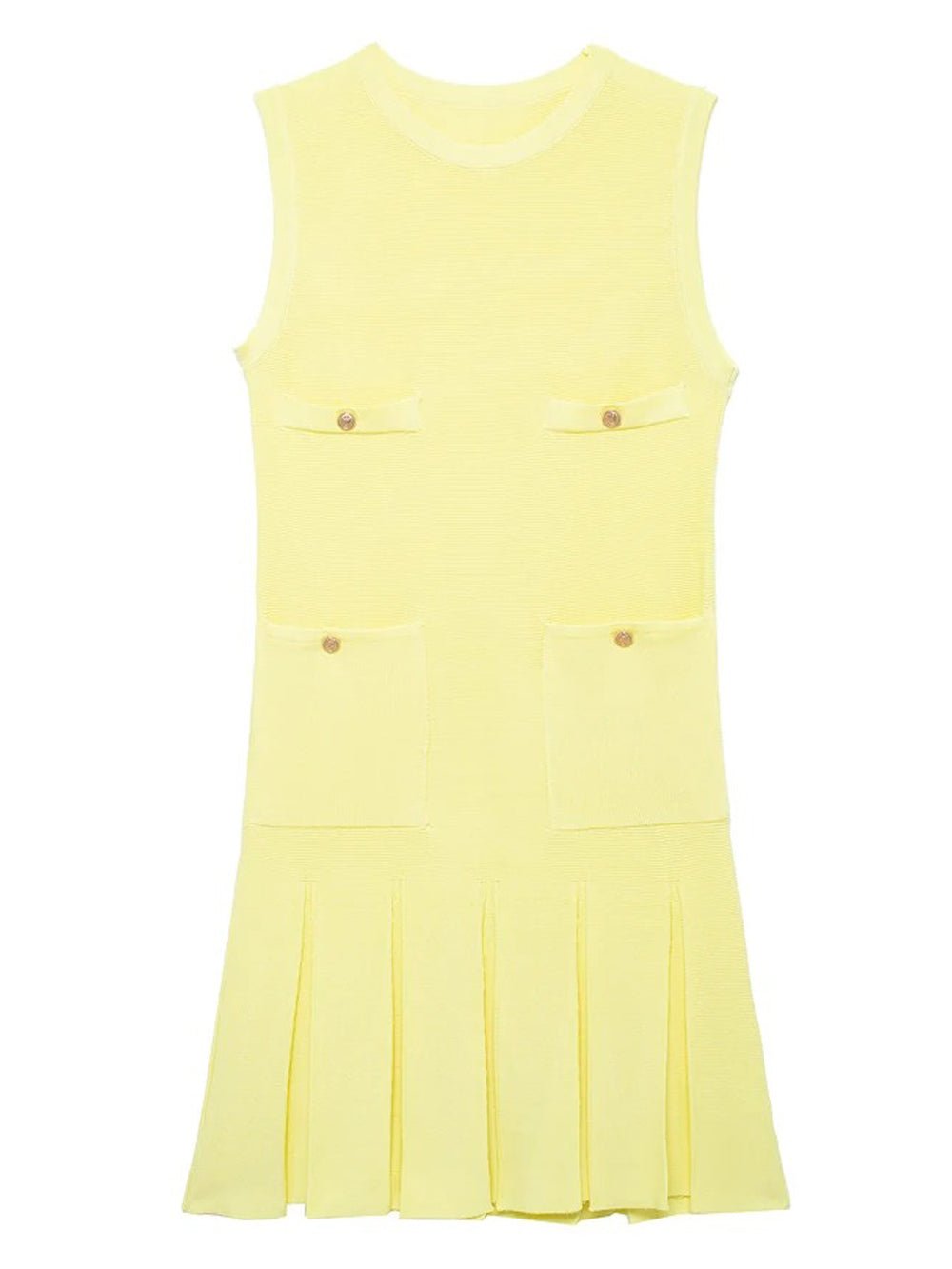 Sleeveless Mini Dress - Fashionpara