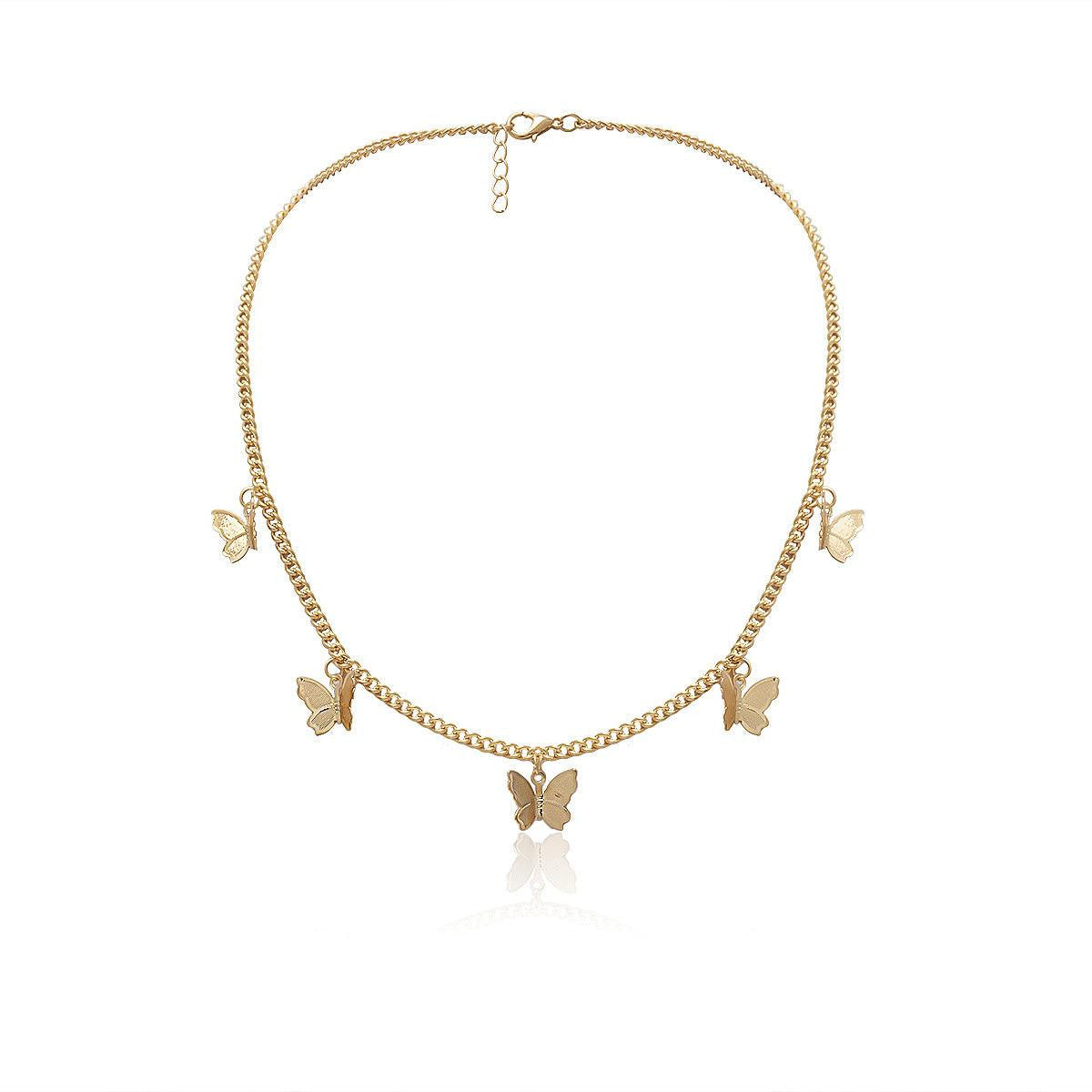 KittenAlarm - Kelsie Butterfly Charm Necklace