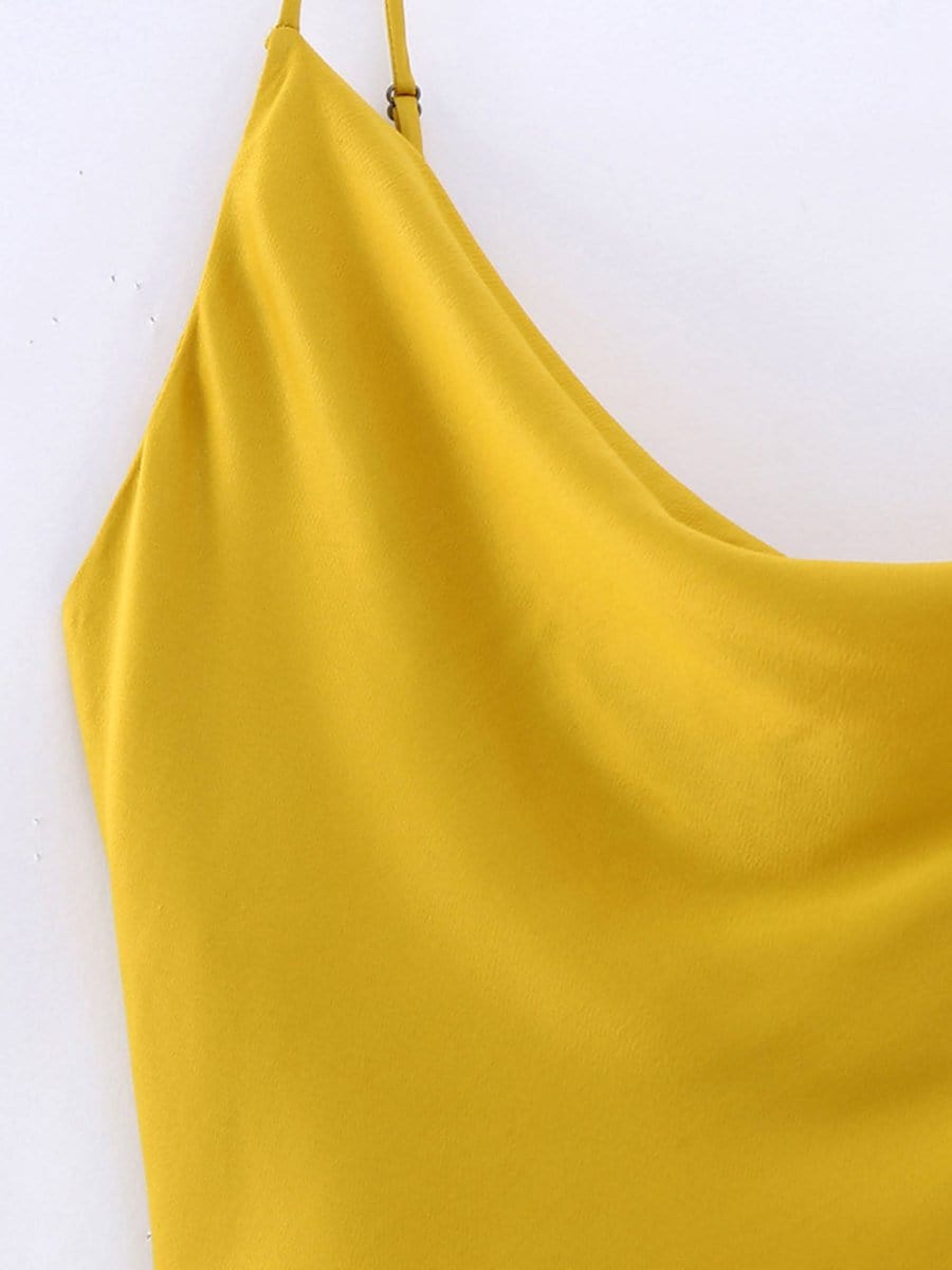 Backless Midi Dress - Fashionpara