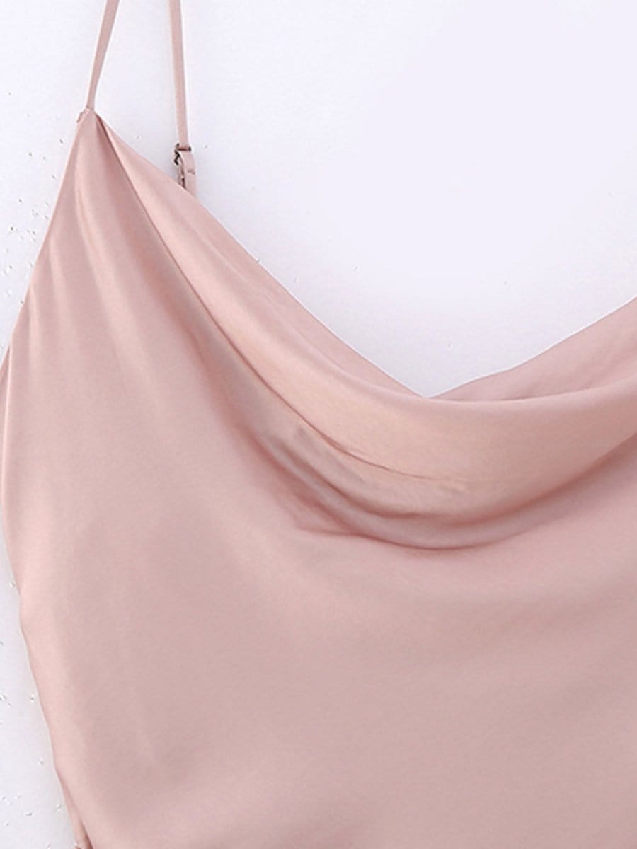 Backless Midi Dress - Fashionpara