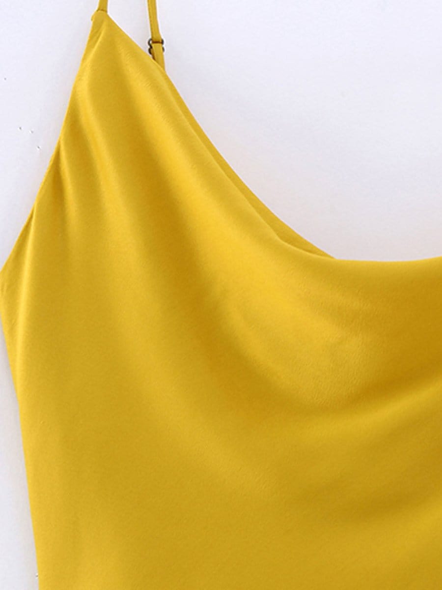 Backless Midi Dress - Fashionpara