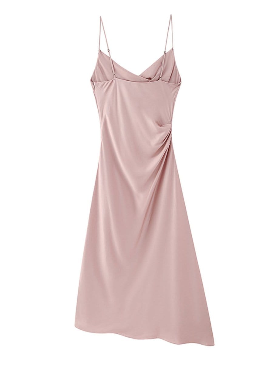 Backless Midi Dress - Fashionpara