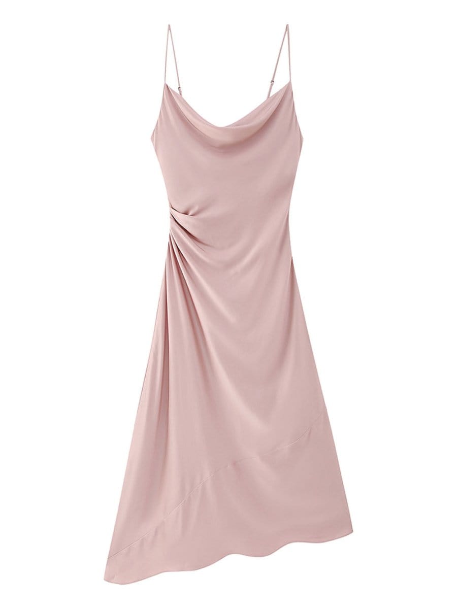 Backless Midi Dress - Fashionpara