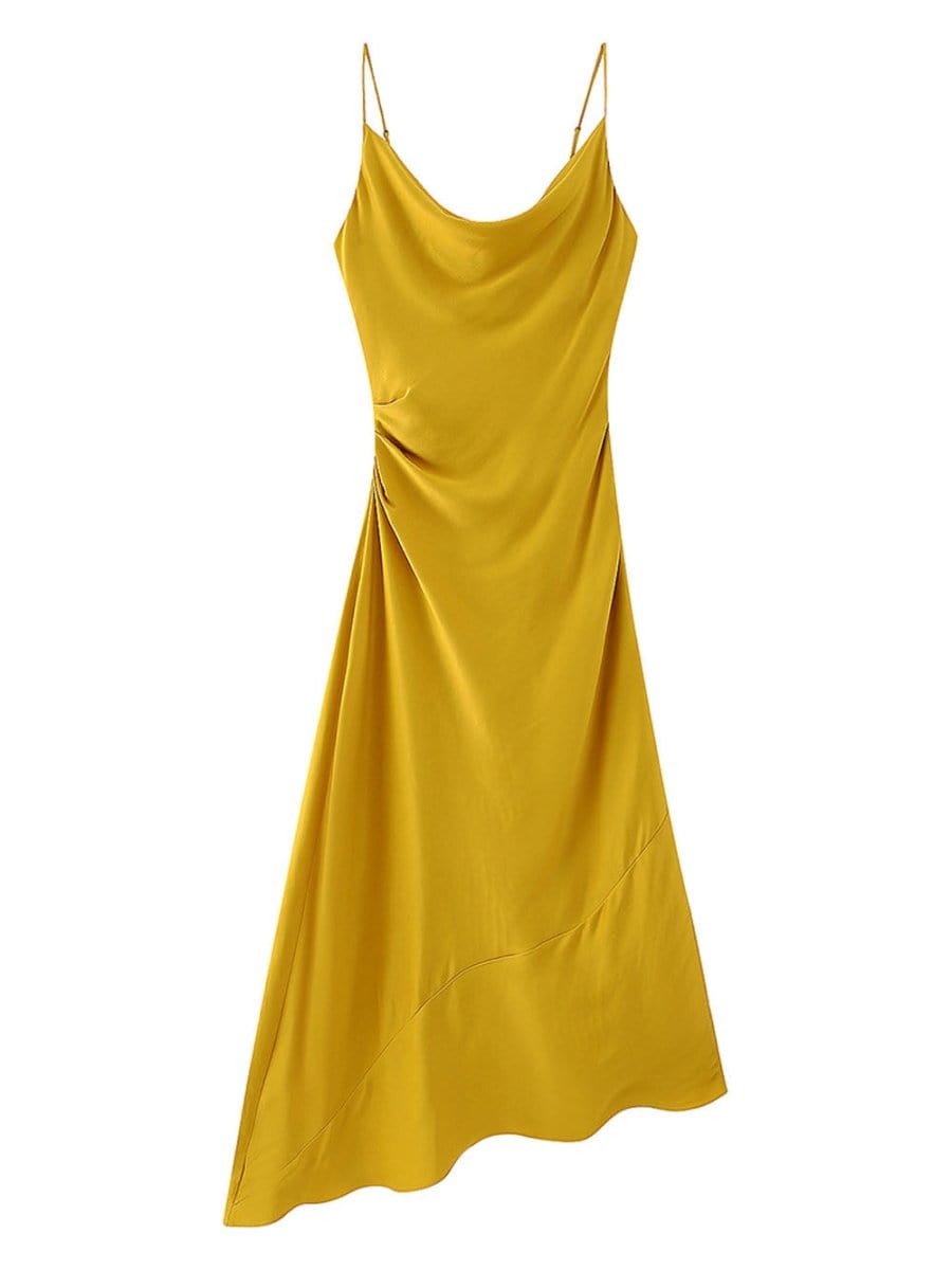 Backless Midi Dress - Fashionpara