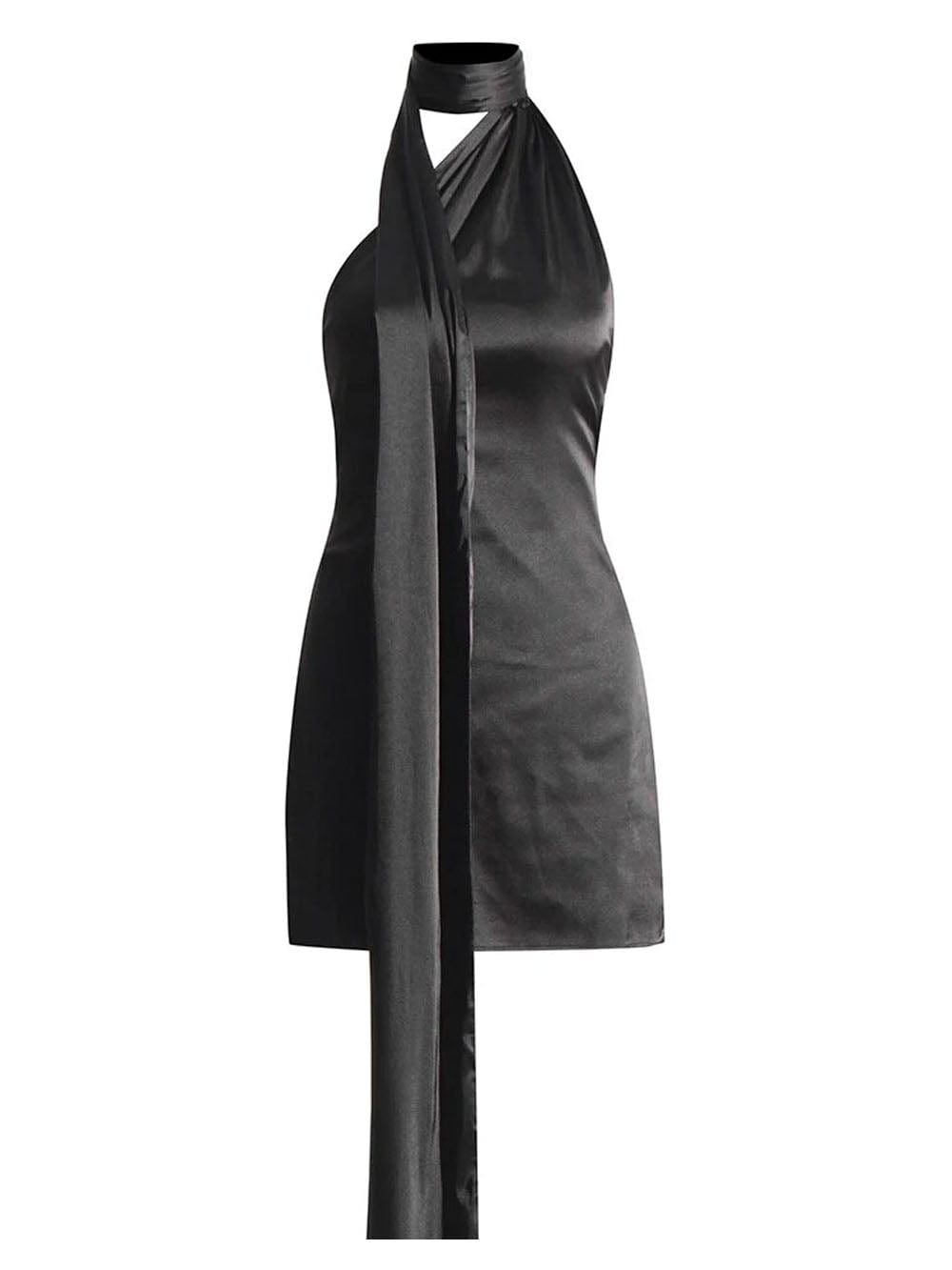 Backless Mini Dress - Fashionpara