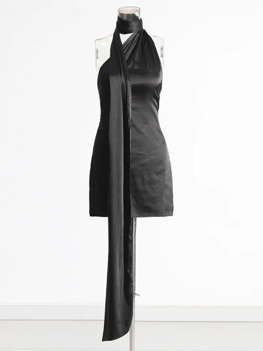 Backless Mini Dress - Fashionpara