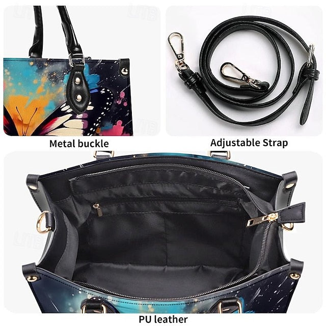 Shoulder Handbag Boston PU Bag Crossbody