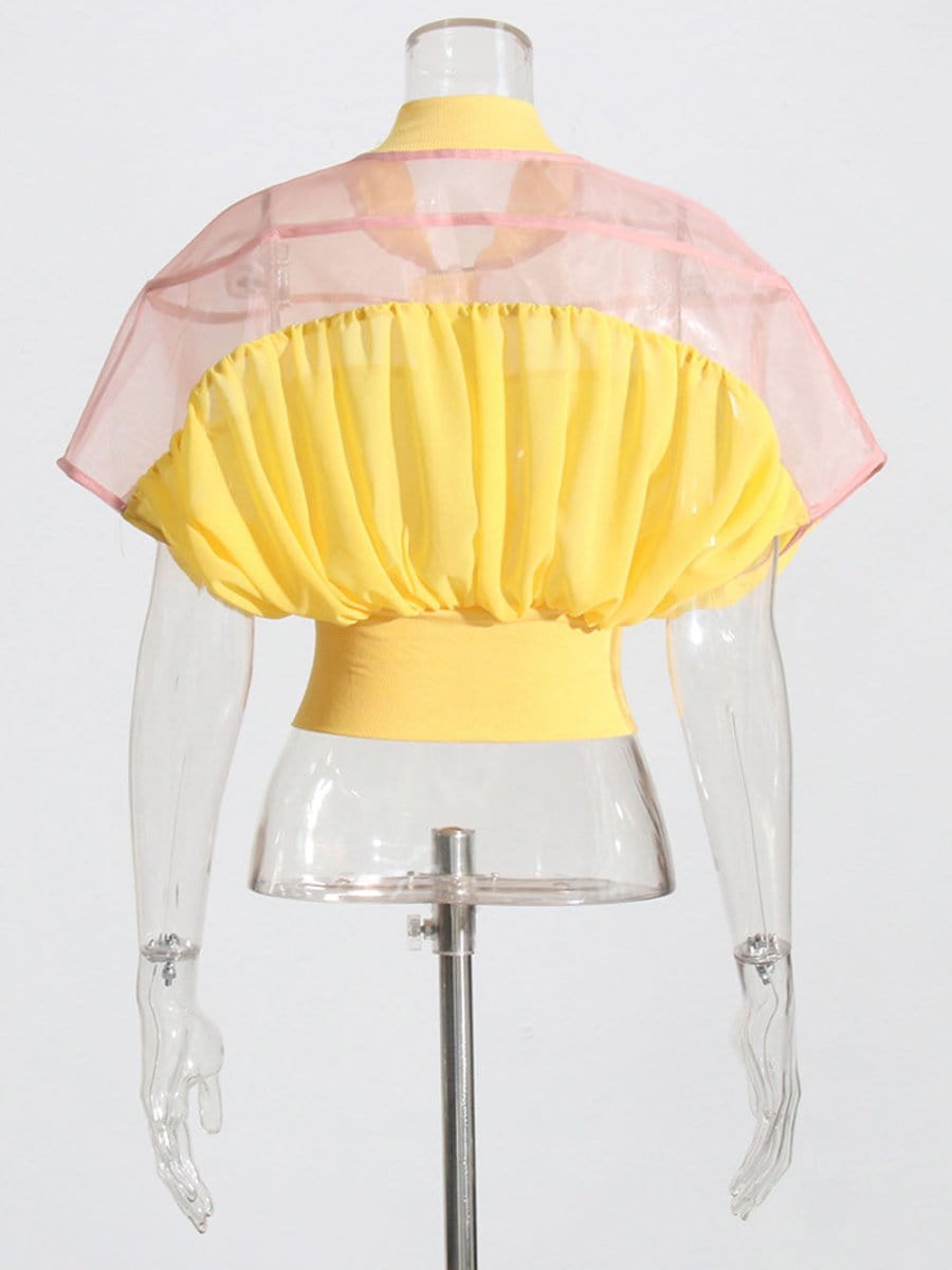 Short Zipper Jacket - Fashionpara