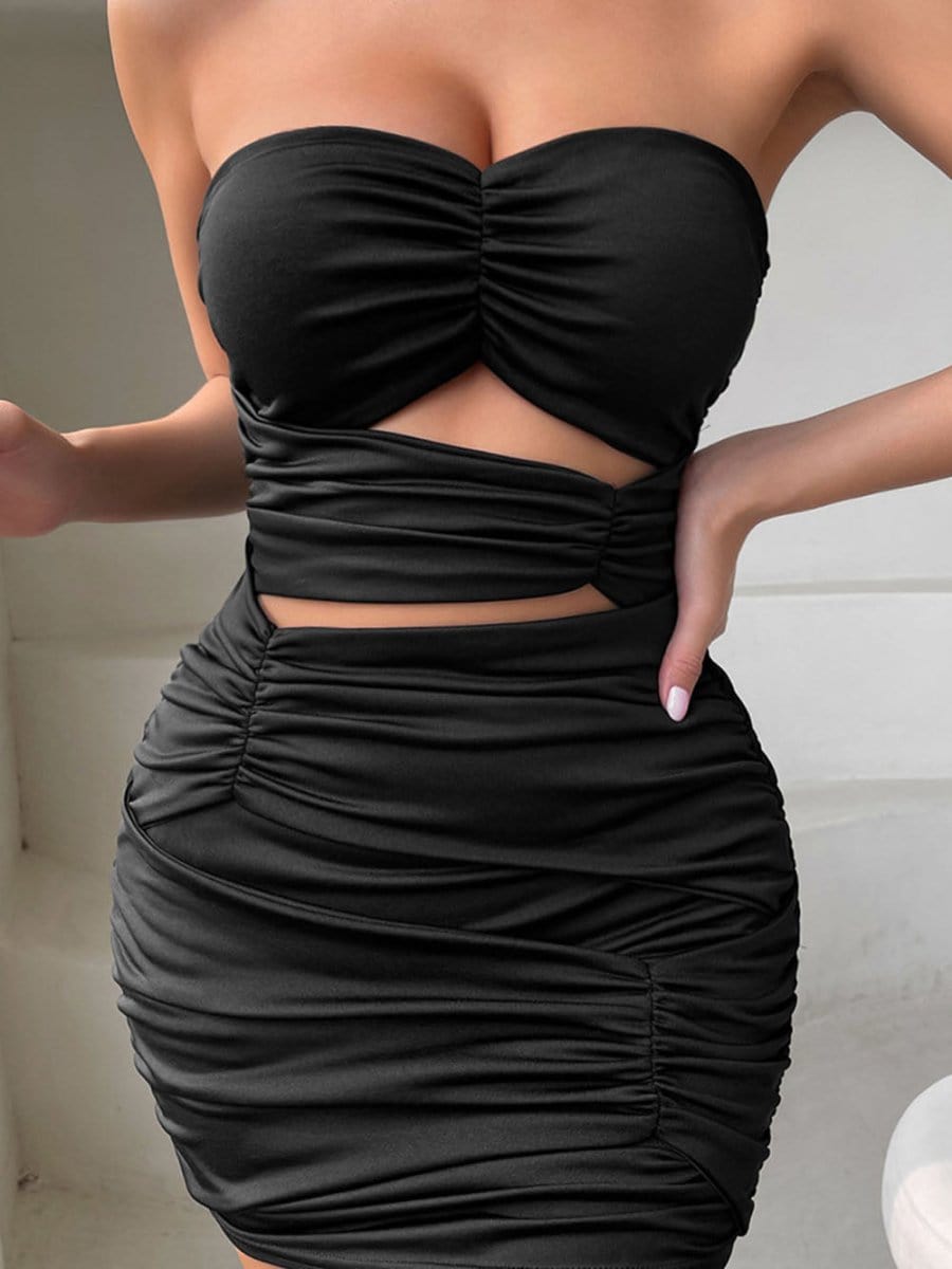 Hollow out Backless - Fashionpara