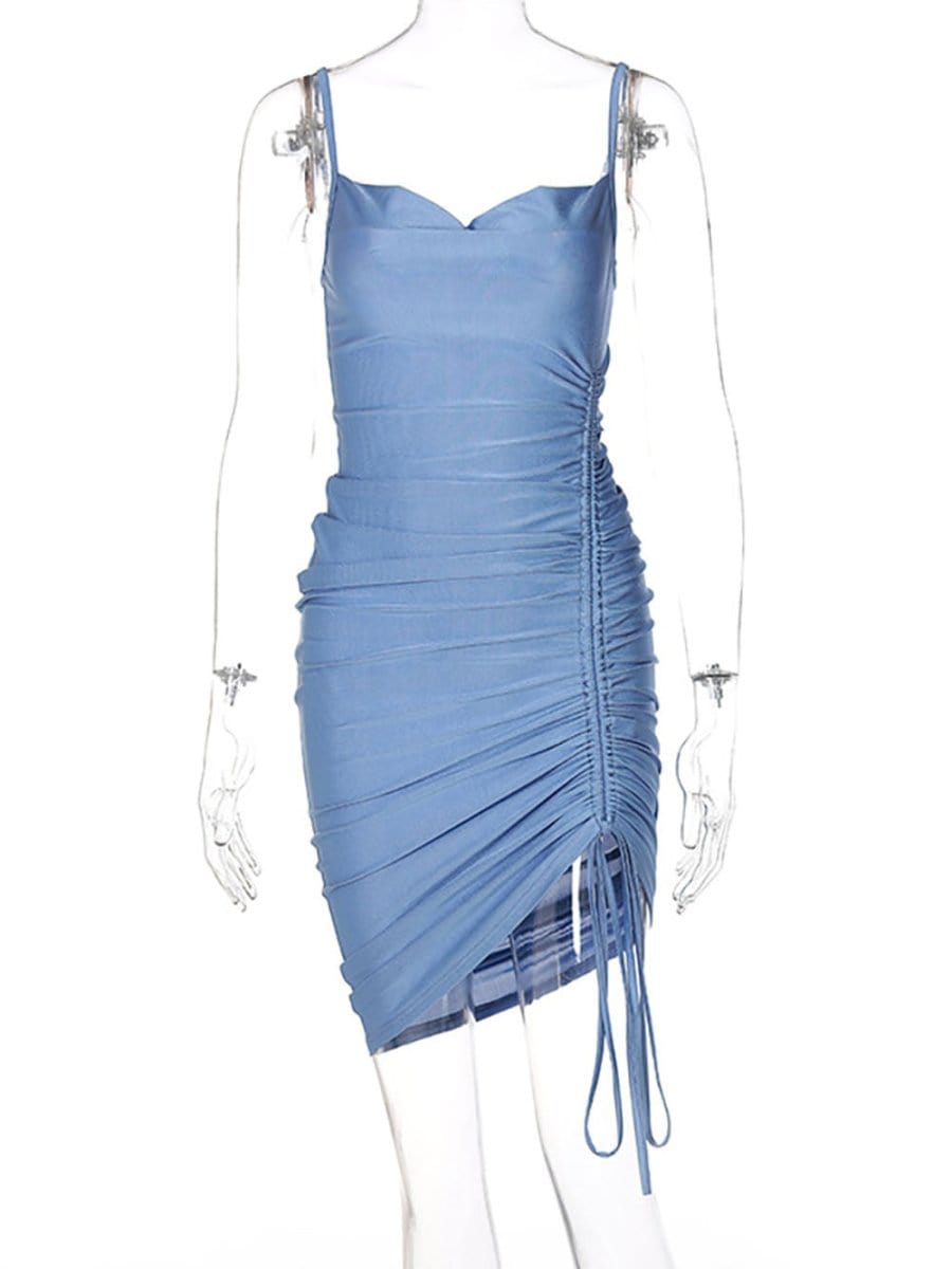 Asymmetrical Bodycon Midi - Fashionpara