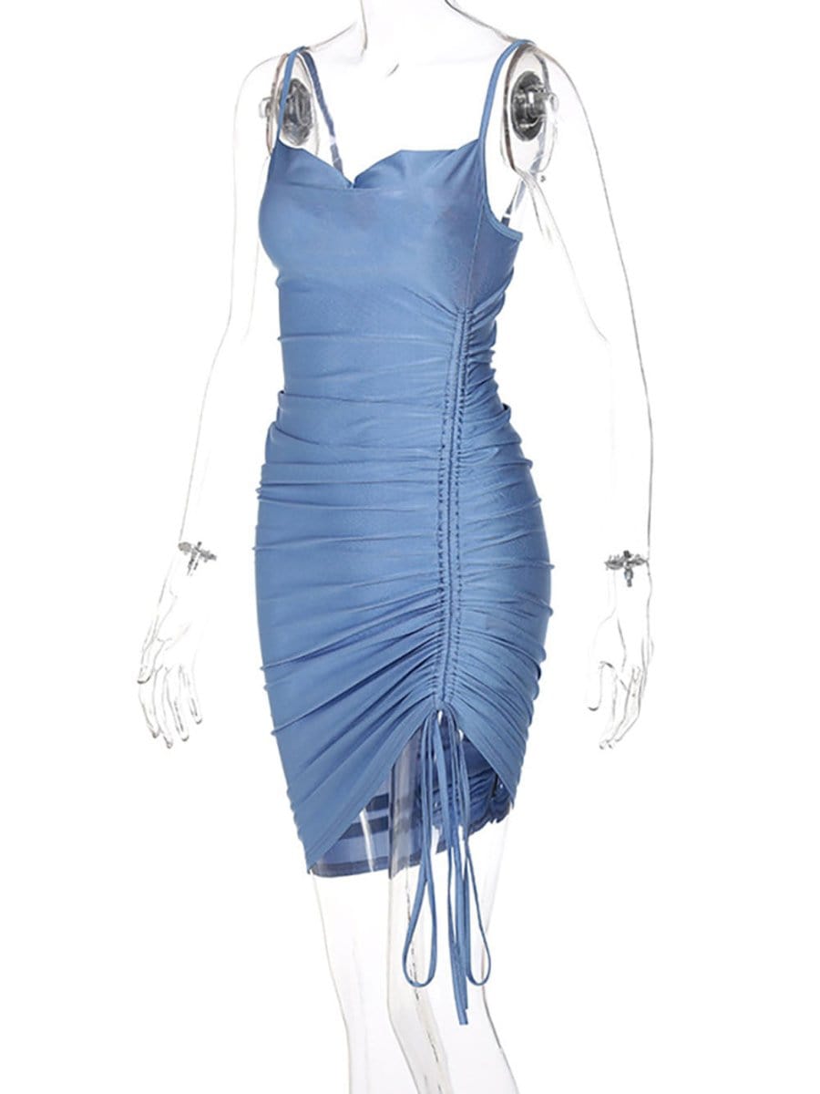 Asymmetrical Bodycon Midi - Fashionpara