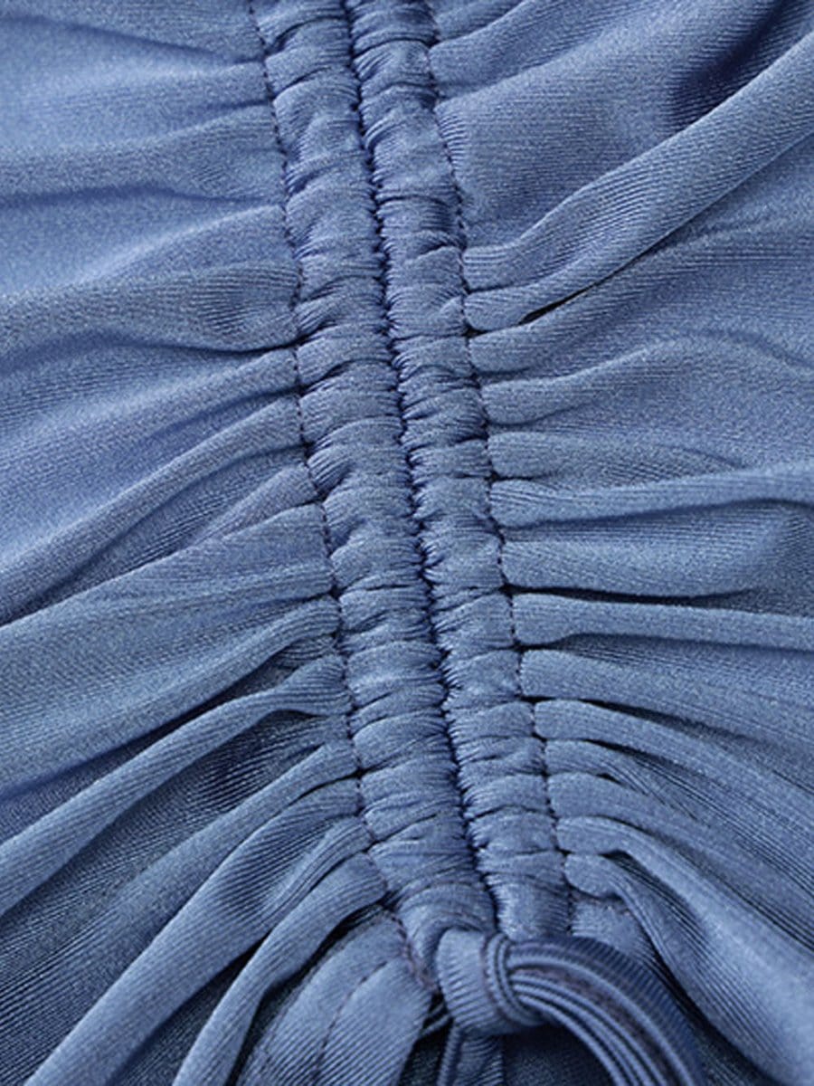 Asymmetrical Bodycon Midi - Fashionpara