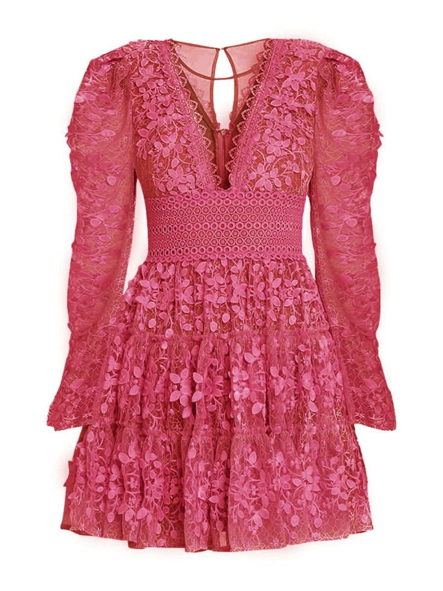 Lila Fold Mini Dress - Fashion Pov