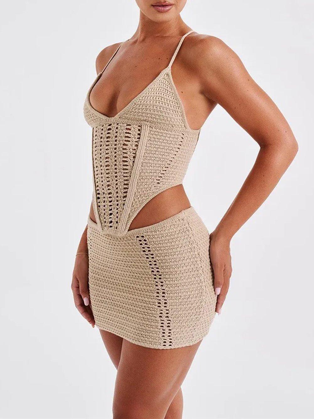 Backless Sleeveless Top - Fashionpara