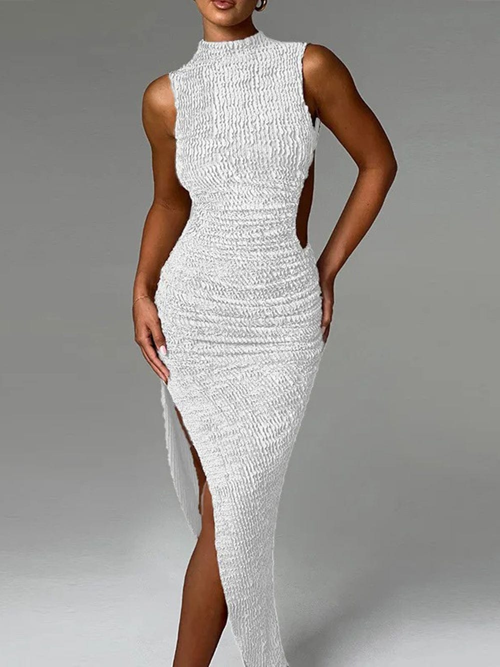 Bodycon Backless Maxi - Fashionpara