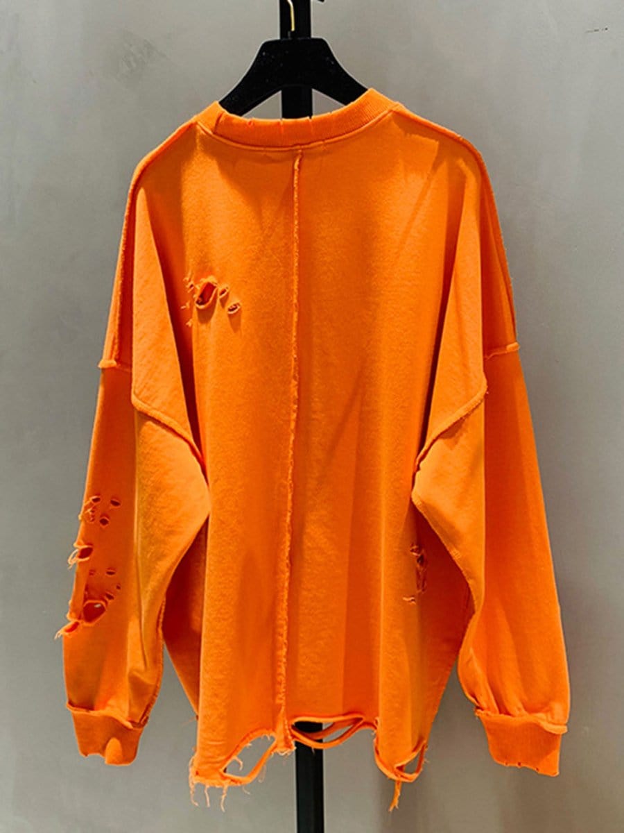 Hollow Out Sweatshirt