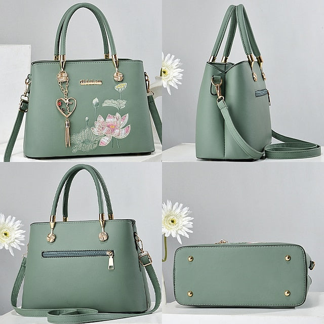 Bag PU Crossbody Handbag Shoulder Boston