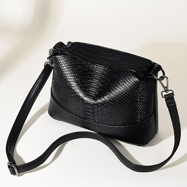 Leather Hobo Crossbody Bag Shoulder PU