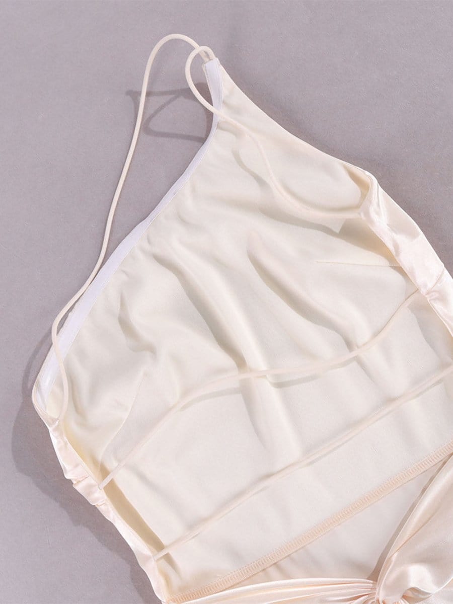 Backless Maxi Dress - Fashionpara