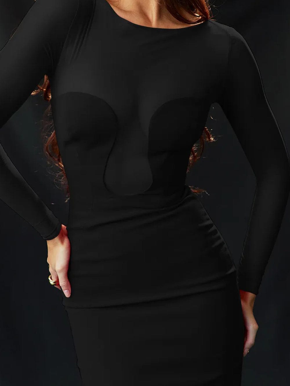 Backless Split Bodycon - Fashionpara