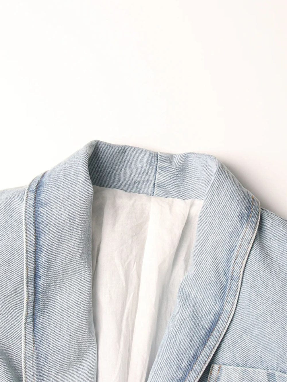 Diamond Denim Jacket - Fashionpara