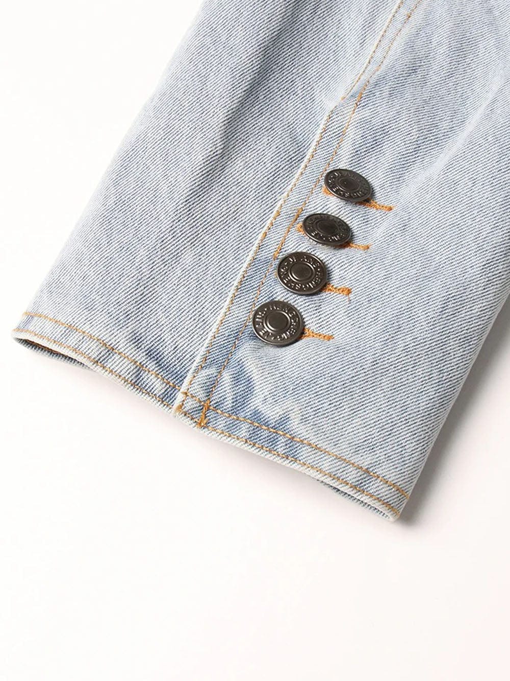 Diamond Denim Jacket - Fashionpara