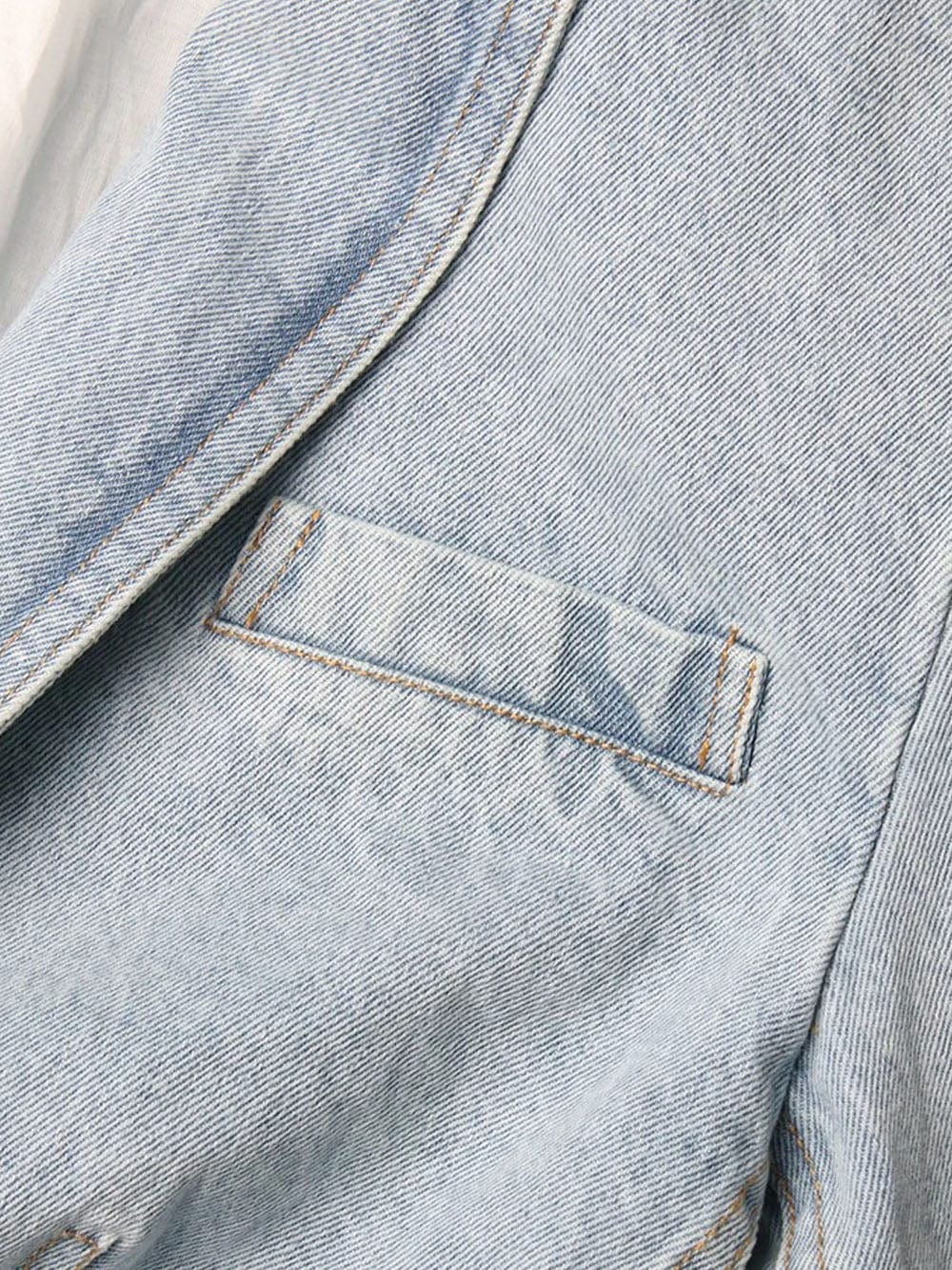 Diamond Denim Jacket - Fashionpara