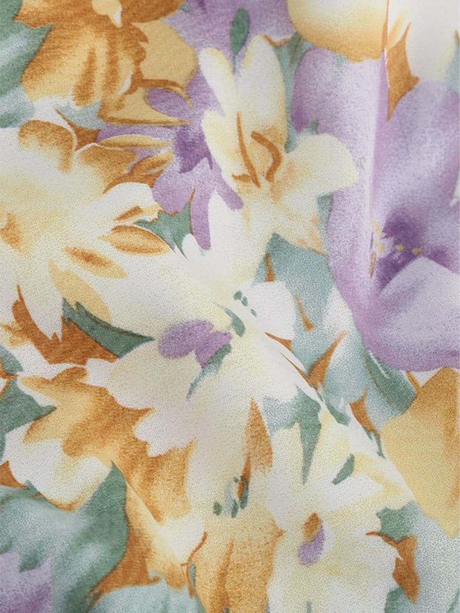 Asymmetrical Ruffle Maxi - Fashionpara