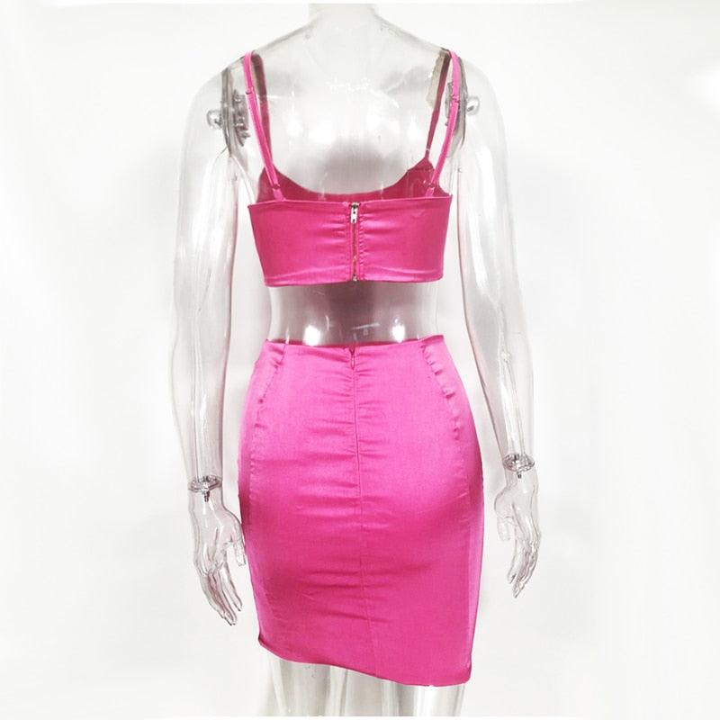 KittenAlarm - Mae Solid Skirt Set
