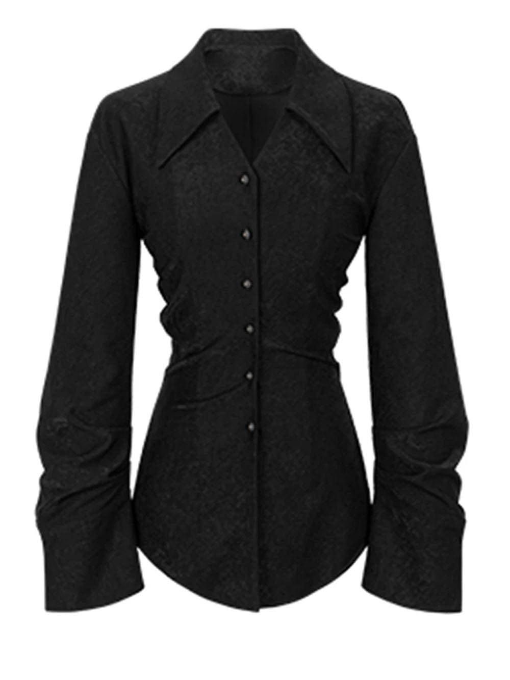 Single Breasted Blouse - Fashionpara