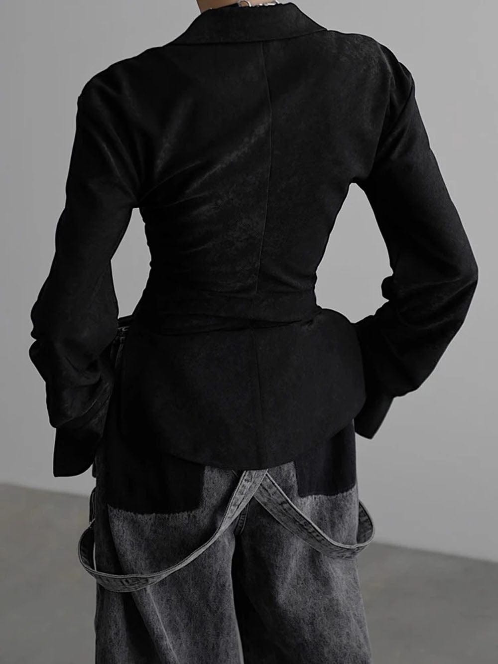 Single Breasted Blouse - Fashionpara