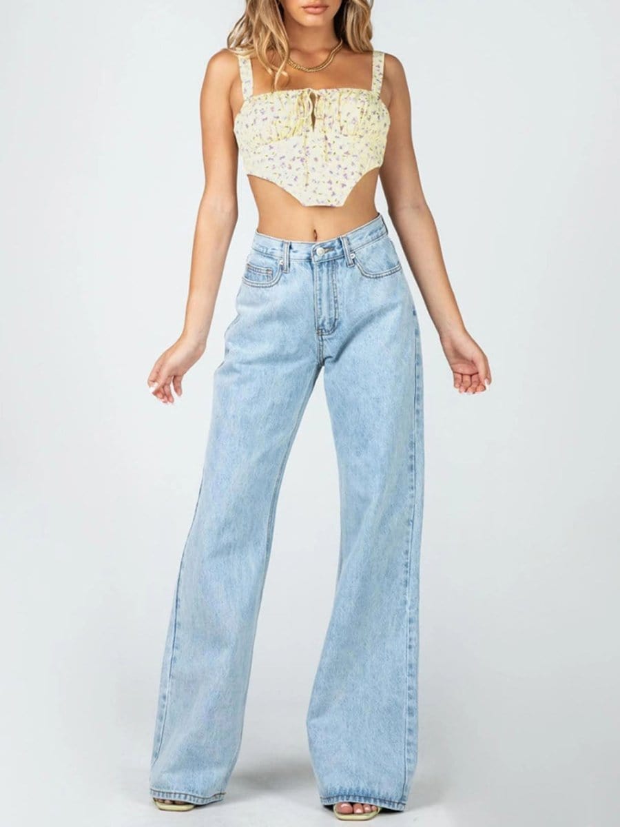 Hollow Sleeveless Top - Fashionpara