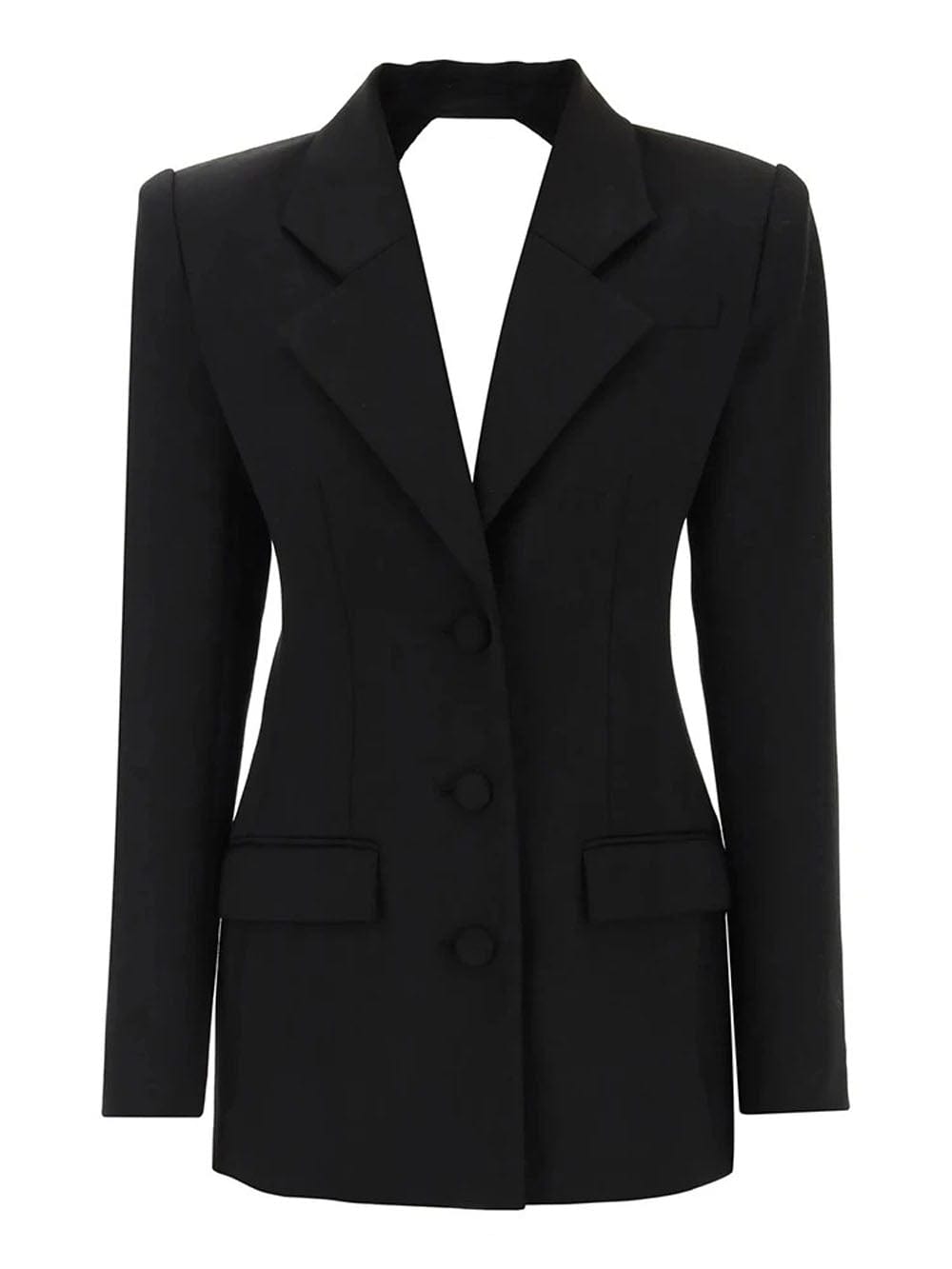 Hollow Out Blazer - Fashionpara