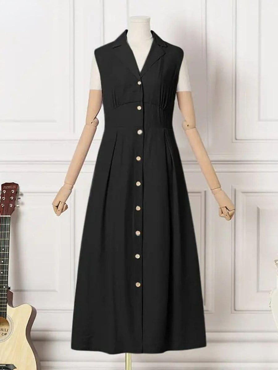 Hemp Maxi Dress - Fashionpara