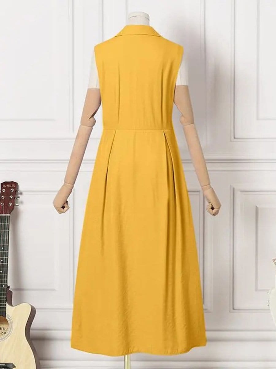 Hemp Maxi Dress - Fashionpara