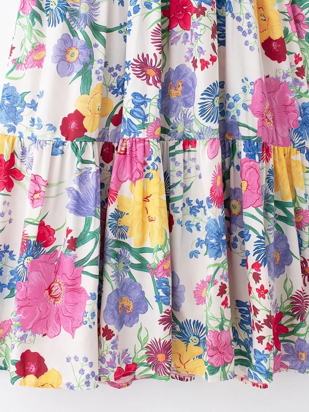 Floral Midi Dress - Fashionpara