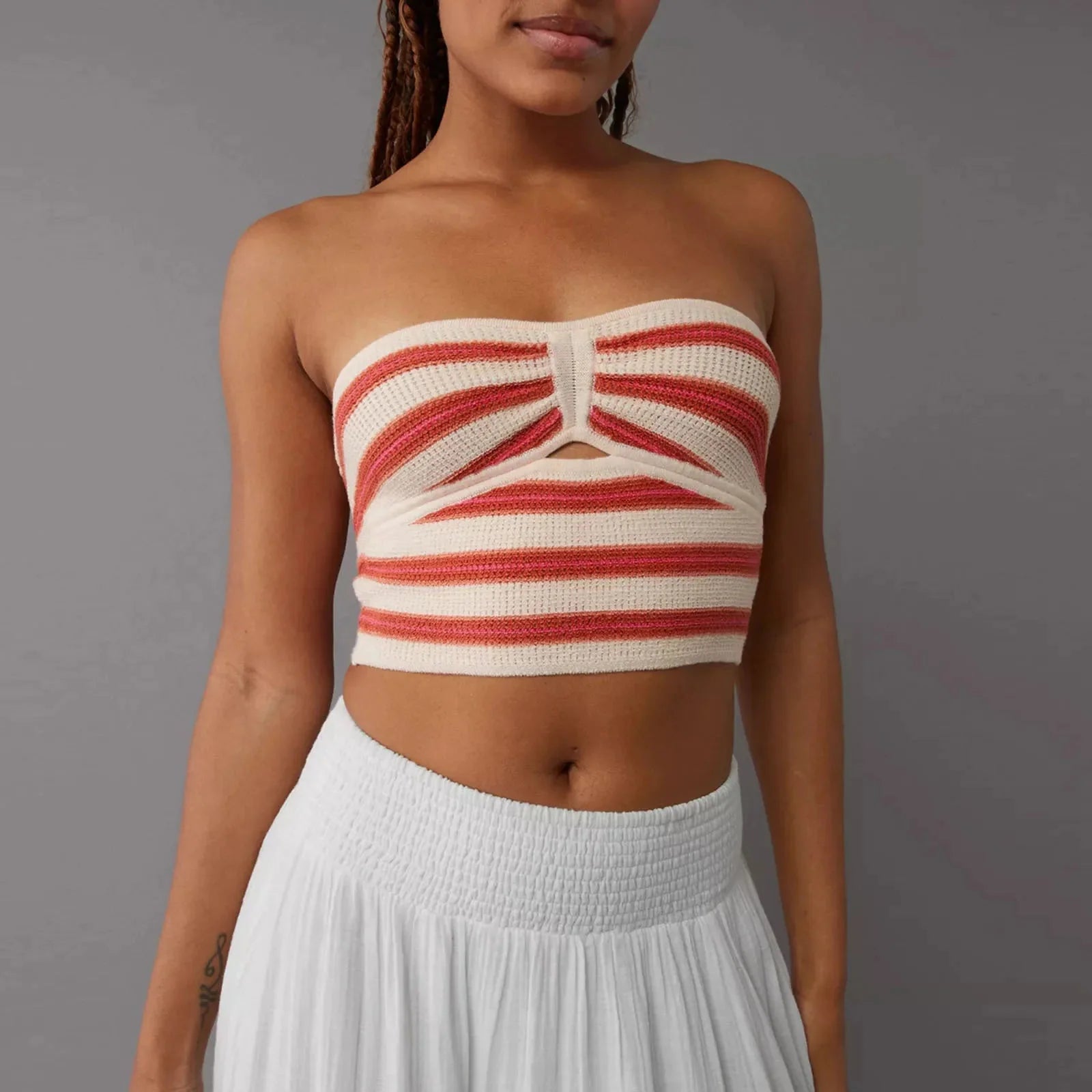Hollow Out Backless - Fashionpara