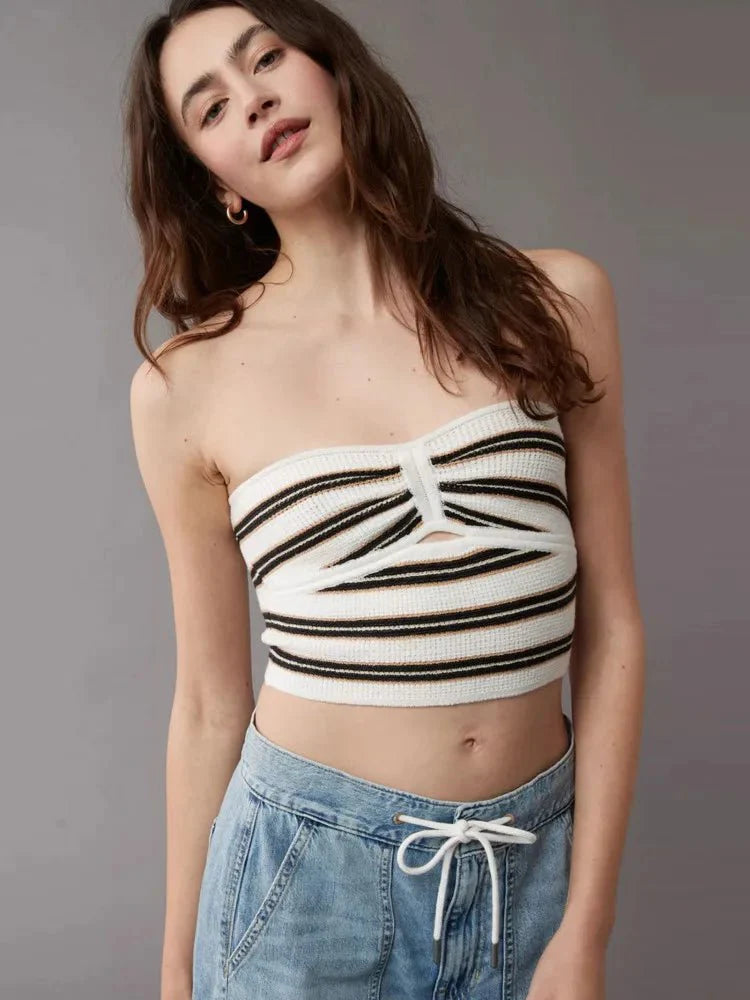 Hollow Out Backless - Fashionpara