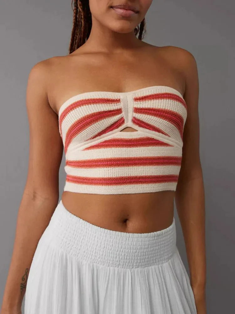 Hollow Out Backless - Fashionpara