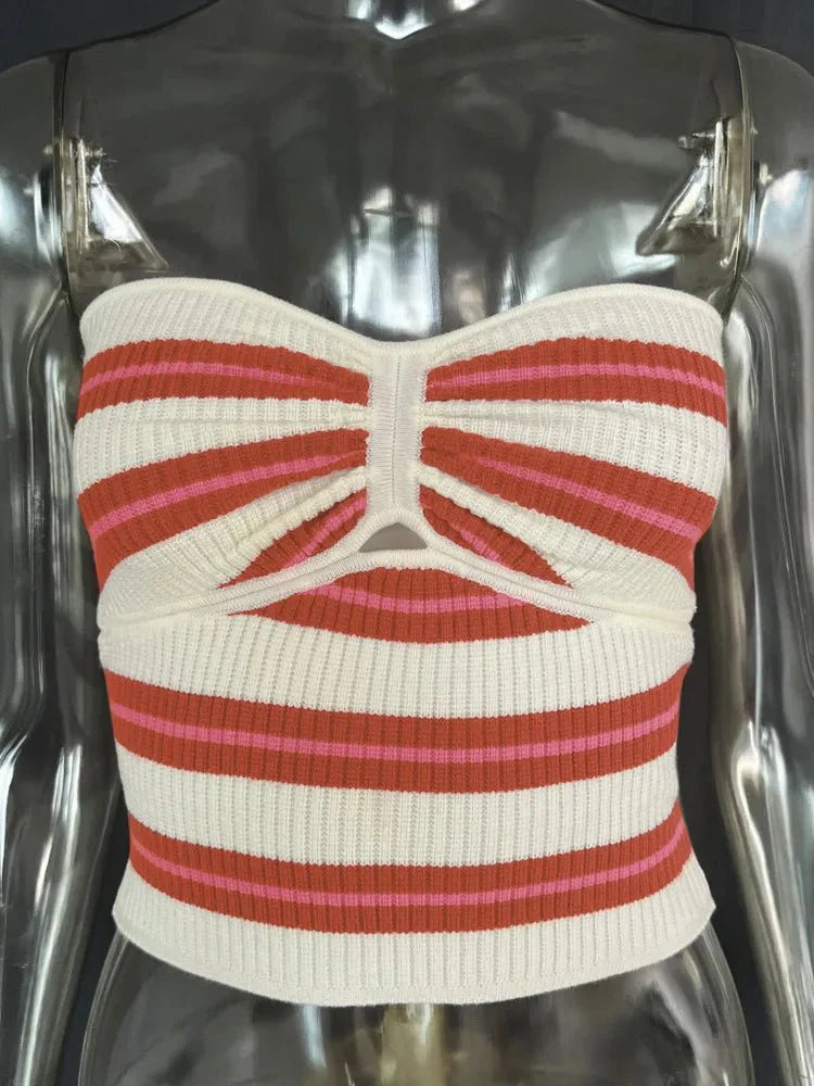 Hollow Out Backless - Fashionpara