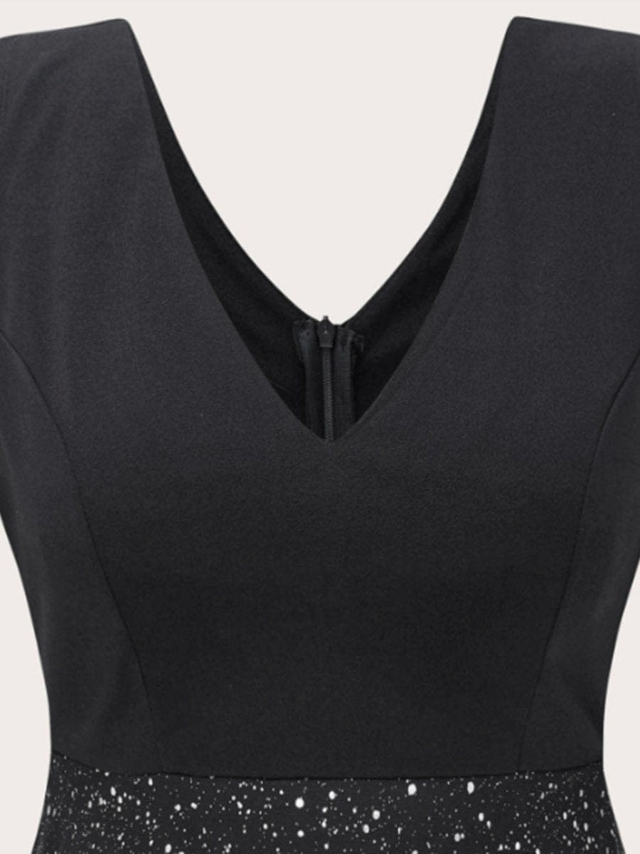 Sleeveless Mini Dress - Fashionpara