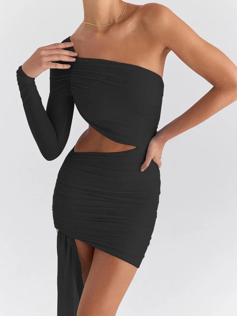 Hollow Out Backless - Fashionpara
