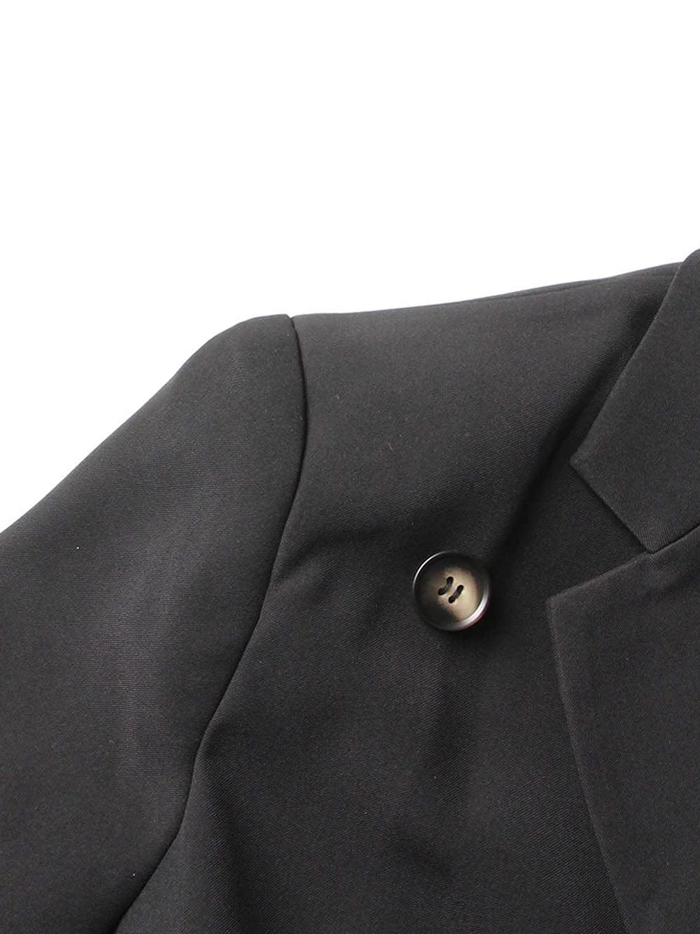 Button Autumn Blazer - Fashionpara