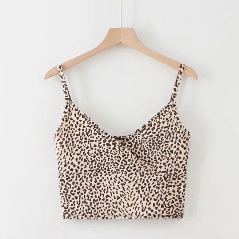 KittenAlarm - Mercedes Spaghetti Strap Cropped Cami Top