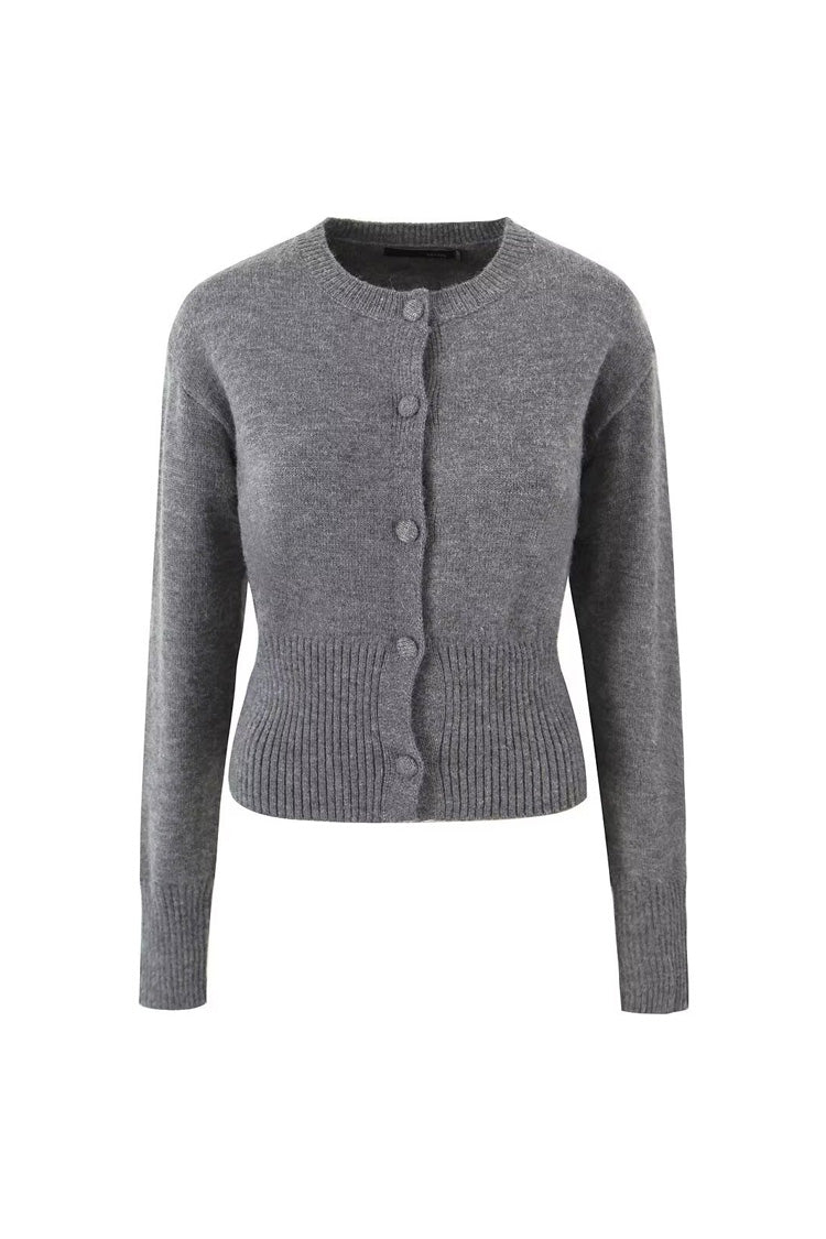 Rosedress Ribbed Knit Crop Cardigan for Effortless Style